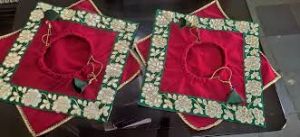 Embroidered Silk Handkerchief
