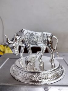 Silver Animal Sculptures