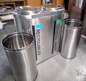 Stainless Steel Dustbin