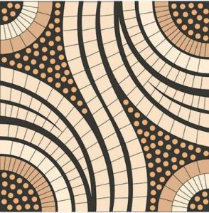 Tito Dot Black Designer Tiles