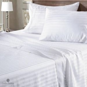 Self Striped Bedsheet