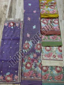Kanchipuram Dyed Fabric