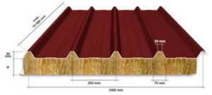Sandwich Rockwool Panel