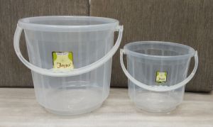 Jago Plastic Bucket(Transparent)