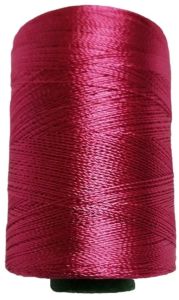 Dyed Pink Silk Thread