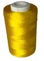 Yellow Silk Embroidery Thread