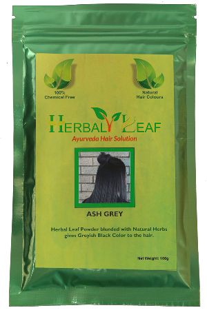 Herbal Leaf Ash Grey Hair Powder