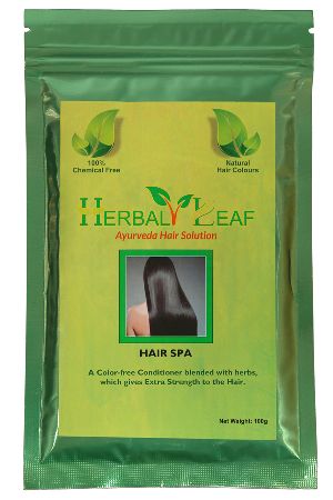 Herbal Leaf Hair Spa Powder
