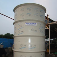 Round Chemical Storage Tank