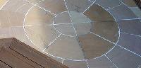 Circle Stone Paving