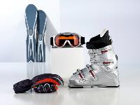 skiing equipments