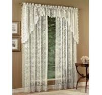 jacquard lace curtains