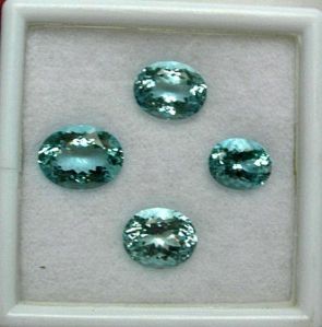 Aquamarine Set of 4 Pcs. Wt. 13.90ct