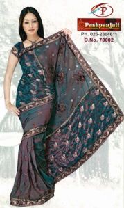 Jacquard Saree with Rich Border