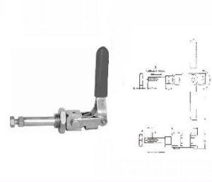 Push Pull Action Toggle Clamp Front Mounting