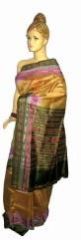 Khandwa Silk Double Border Saree