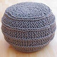 Knitted Poufs