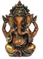 Brass Ganesh Statue