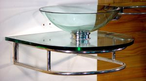 Glass Wash Basin & Bowls