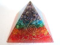 Chakra Orgone Pyramid