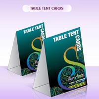 Table Tent Cards Printing Service