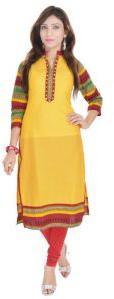 Yellow Kurtis