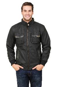 Hard Military Leather Jacket
