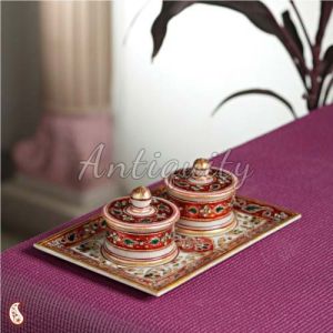 Marble Mukhwas Boxes