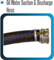 rubber discharge hose