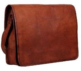 Leather Messenger Bag