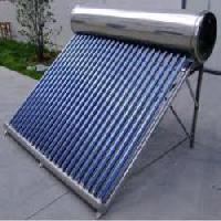 Split solar heating system