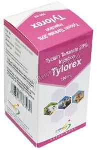 Tylosin Tartrate 20% Injection