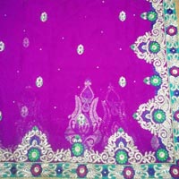 Stone Embroidered Saree