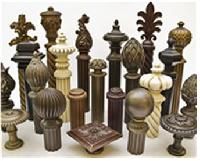 decorative curtain rods