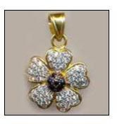 Studded Pendant-1827