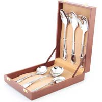 SS Serving Cutlery Set Omega Design