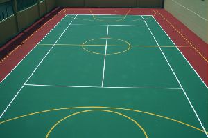 INDOOR BADMINTON COURTS FLOORING