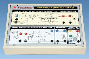 Study of Fiber Optics Communication Set