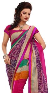 Printed saree