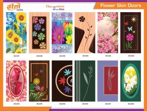 Flower Printed Doors