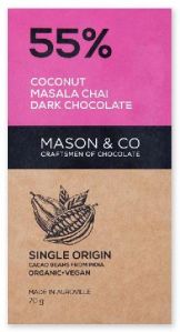 Coconut Masala Chai Dark Chocolate Bar