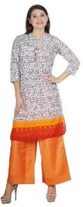 SSRA006-BW Ladies Rayon Kurtis