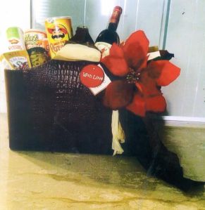 Leather Hamper