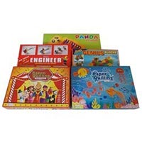 printed toy game boxes