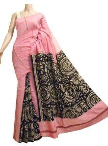 Khesh gurjari Cotton Saree with Blouse Piece