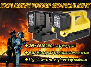 explosive proof search light