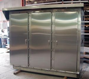 stainless steel enclosure