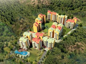 World Class Studio, 1, 2 & 3 Bhk Apartments At Palolem Hills, Goa