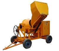 Concrete Mixer Machine with Hopper and Jack