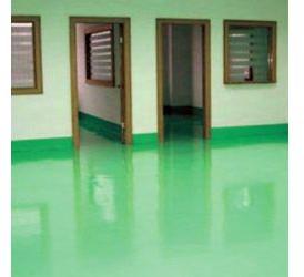 Water based epoxy coating